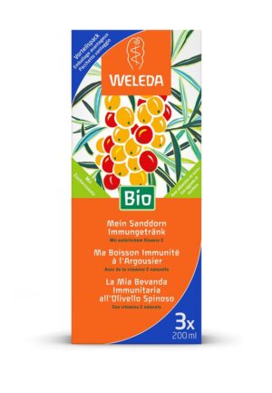 WELEDA Mein Sanddorn Immungetränk Trio 3 Fl 200 ml