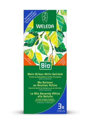 WELEDA Mein Birken Aktiv-Getränk Trio 3 Fl 200 ml