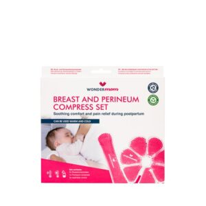 WONDERMOM Brust Wochenbett Komp Set Kalt&Warm 3Stk
