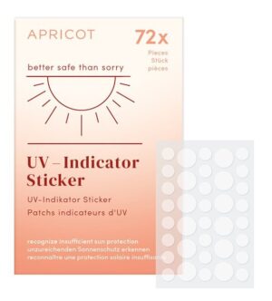APRICOT UV-Indikat Stickers Vorsicht Nachsi 72 Stk