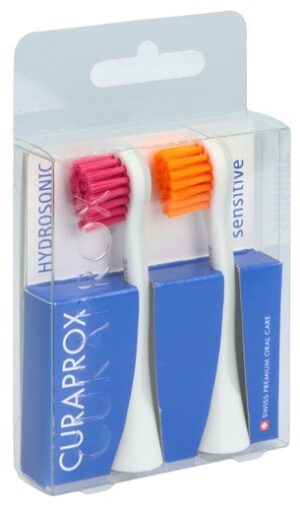 CURAPROX Hydrosonic Ersatzbü se rot-orBlist 1 Paar