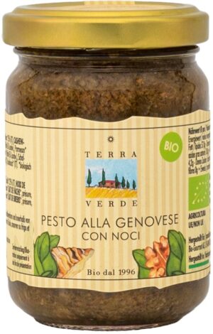 TERRA VERDE Pesto alla Genovese con nociGlas 120 g