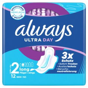 ALWAYS Ultra Binde Long Flüg (n) 12 Stk