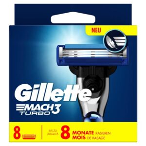 GILLETTE Mach3 Systemkl Turbo 3D (n)         8 Stk