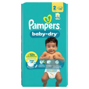 PAMPERS Baby Dry Gr2 4-8kg Mini Vorteil (   58 Stk
