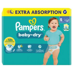 PAMPERS Baby Dry Gr5+ 12-17kg Jun Pl Sp (   36 Stk