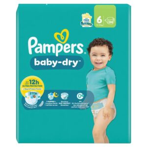 PAMPERS Baby Dry Gr6 13-18kg Large Spar (   34 Stk