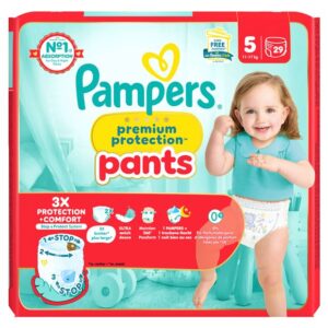 PAMPERS Prem Prot Pan Gr5 11-17kg Jun Spar  29 Stk