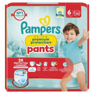 PAMPERS Prem Prot Pan Gr6 13-19kg Ex La Spa 27 Stk