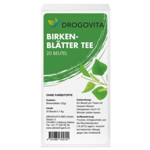DROGOVITA Birkenblätter Tee             Btl 20 Stk