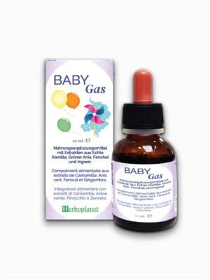 HERBOPLANET Baby Gas Tropfen Tropffl 50 ml