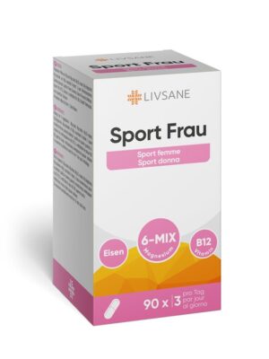 LIVSANE Sport Frau Kaps                Glas 90 Stk