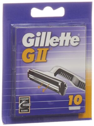 GILLETTE GII Ersatzklingen                  10 Stk