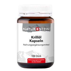 NATURSTEIN Krilloel Kaps Glasfl 100 Stk