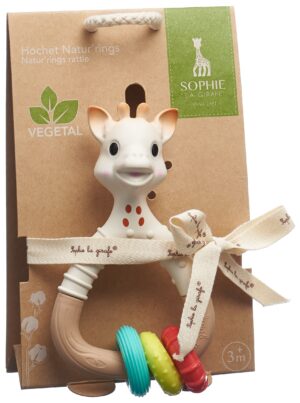 SOPHIE LA GIRAFE Rassel Natur'rings