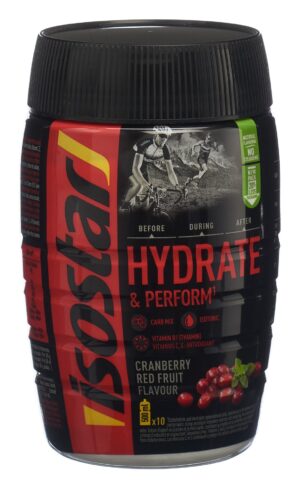 ISOSTAR Hydrate & Perform Plv Cranberry   Ds 400 g