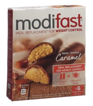 MODIFAST Riegel Caramel                     6 31 g