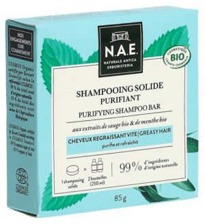 N.A.E. Solid Soap Shampoo fettiges Haar       85 g