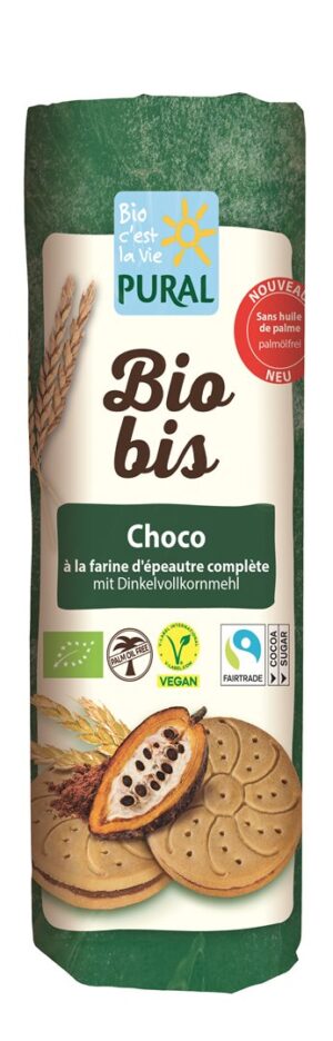 PURAL Biobis Dink Doppelke Choco palmölfr    320 g
