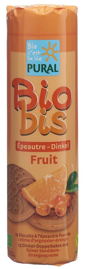 PURAL Bio Bis Dinkel Sanddorn Orange         300 g