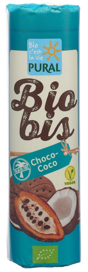 PURAL Bio Bis Choco-coco Doppelkek palmölf   300 g