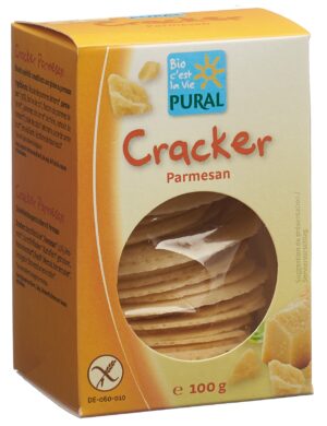 PURAL Cräcker Parmesan glutenfrei Bio        100 g
