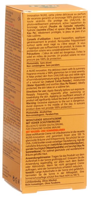 NUXE Sun Crème Visage Delic SPF30            50 ml