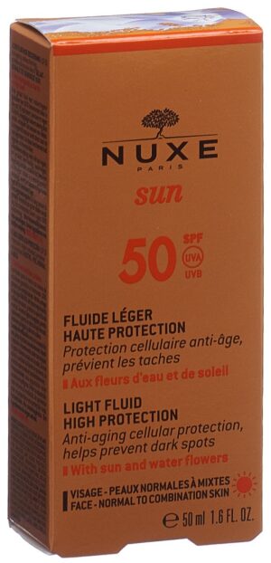 NUXE Sun Visage Haute Protection SPF50 légFl 50 ml