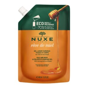 NUXE Rêve de Miel Gel Lavant Surgras Eco R  400 ml