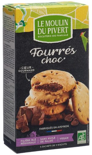 LE MOULIN DU PIVERT Cookies Fourrés Choc  Ds 175 g