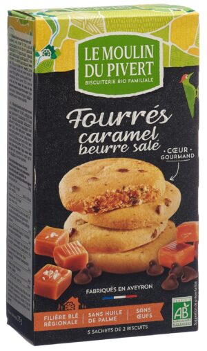 LE MOULIN DU PIVERT Cookies Fourrés KarameDs 175 g