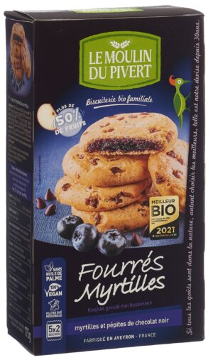 LE MOULIN DU PIVERT Cookies Fourrés HeidelDs 175 g
