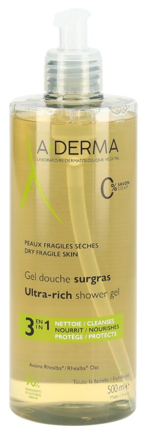 A-DERMA Duschgel rückfettend (n)            500 ml