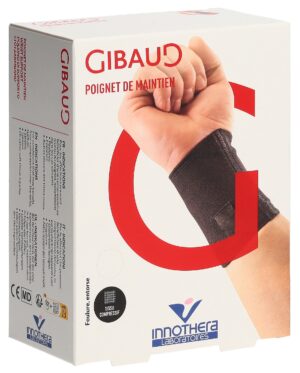 GIBAUD Stützarmband Gr3 17-19cm schwa