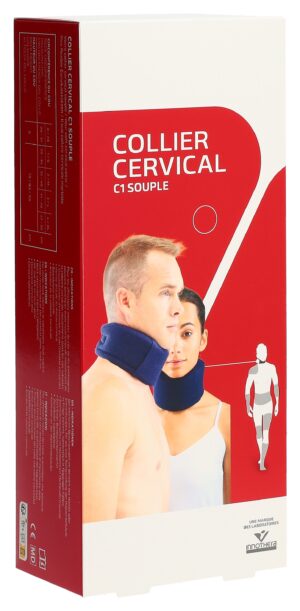 GIBAUD Cervicalstütze C1 7.5cm Gr1 29-34cm weich