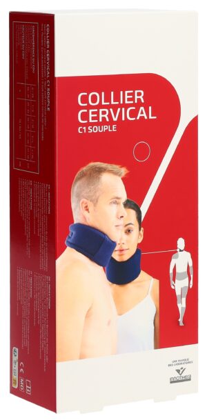 GIBAUD Cervicalstütze C1 7.5cm Gr3 41-46cm weich