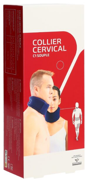 GIBAUD Cervicalstuetze C1 8.5cm Gr3 41-46cm weich