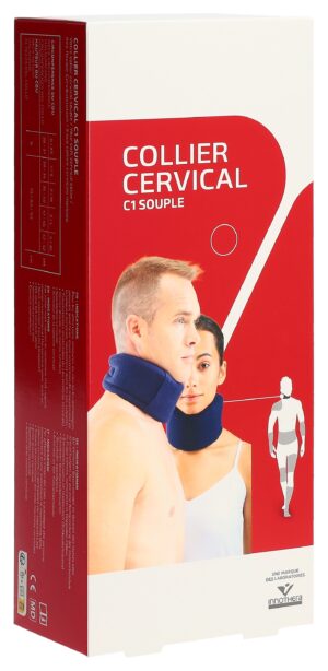 GIBAUD Cervicalstuetze C1 9.5cm Gr1 29-34cm weich
