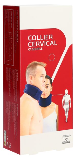 GIBAUD Cervicalstuetze C1 9.5cm Gr2 35-40cm weich