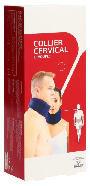 GIBAUD Cervicalstuetze C1 9.5cm Gr3 41-46cm weich