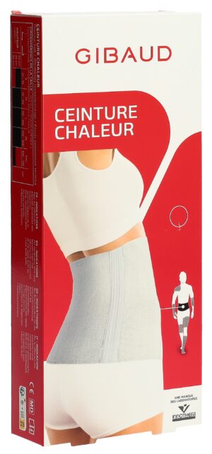 GIBAUD CHALEUR Nierenwaermer S 25cm anthrazit