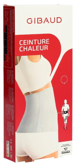 GIBAUD CHALEUR Nierenwärmer L 25cm anthrazit