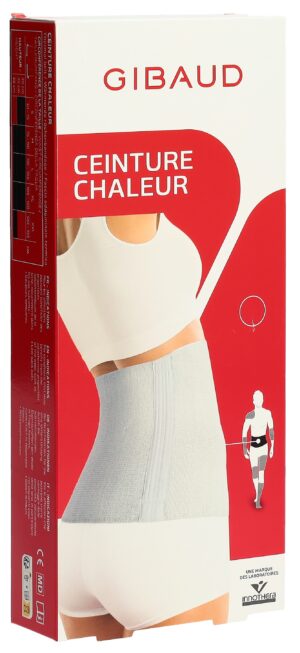GIBAUD CHALEUR Nierenwärmer S 25cm ecru