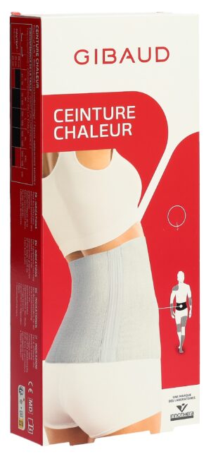 GIBAUD CHALEUR Nierenwärmer M 25cm ecru