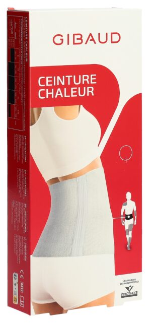 GIBAUD CHALEUR Nierenwaermer XL 25cm ecru