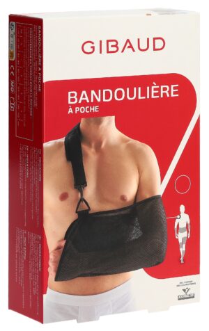GIBAUD Armschlinge Tasche Gr1 <80cm schwarz