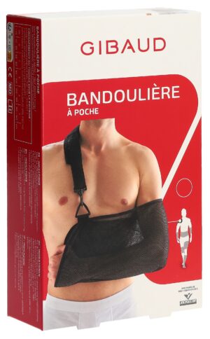 GIBAUD Armschlinge Tasche Gr2 <100cm schwarz