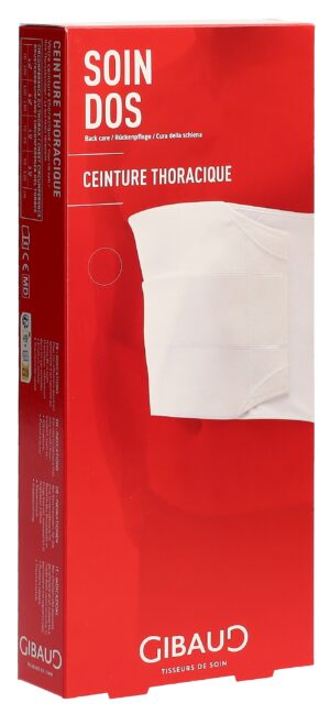GIBAUD Rippengurt Damen Gr1 70-95cm weiss