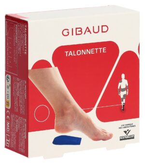 GIBAUD Ferseneinlagen Gr1 34-38 Silikon bl 1 Paar
