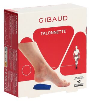 GIBAUD Ferseneinlagen Gr3 43-48 Silikon bl 1 Paar
